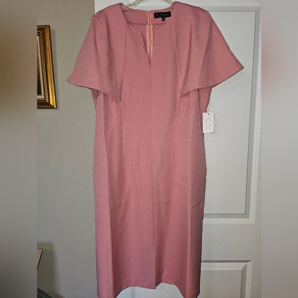 Caped dress